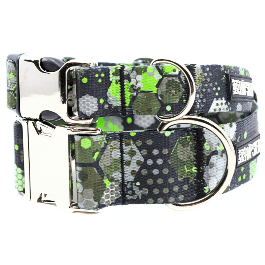 Kaelarihm "Green honeycomb"