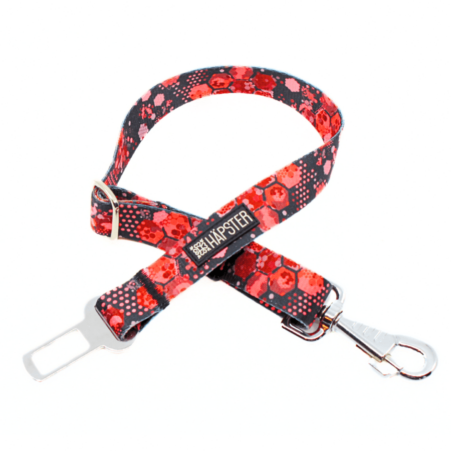 Turvavöö "Red honeycomb"