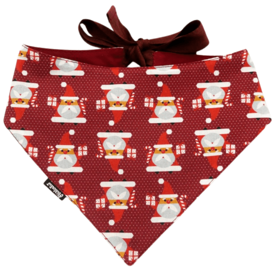 Kaelarätik "Santa baby (red)"