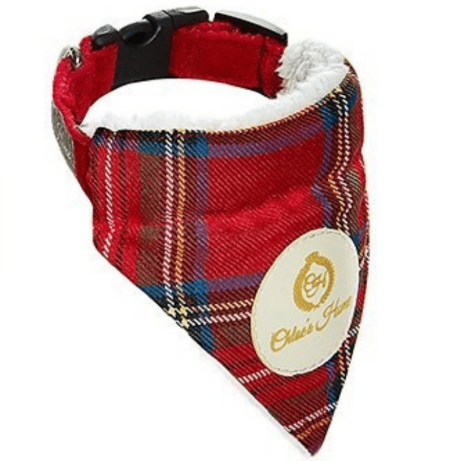 Kaelarätikuga kaelarihm "Tartan"