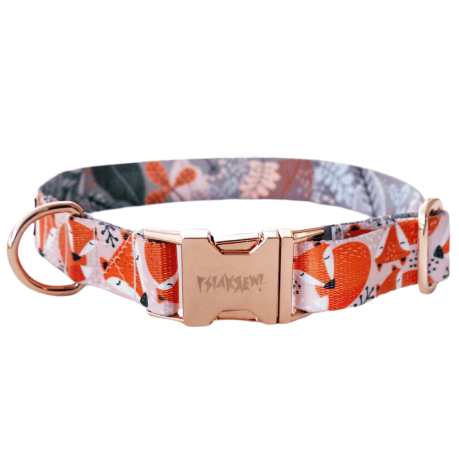 Kaelarihm "Foxy fox" (kuldne)