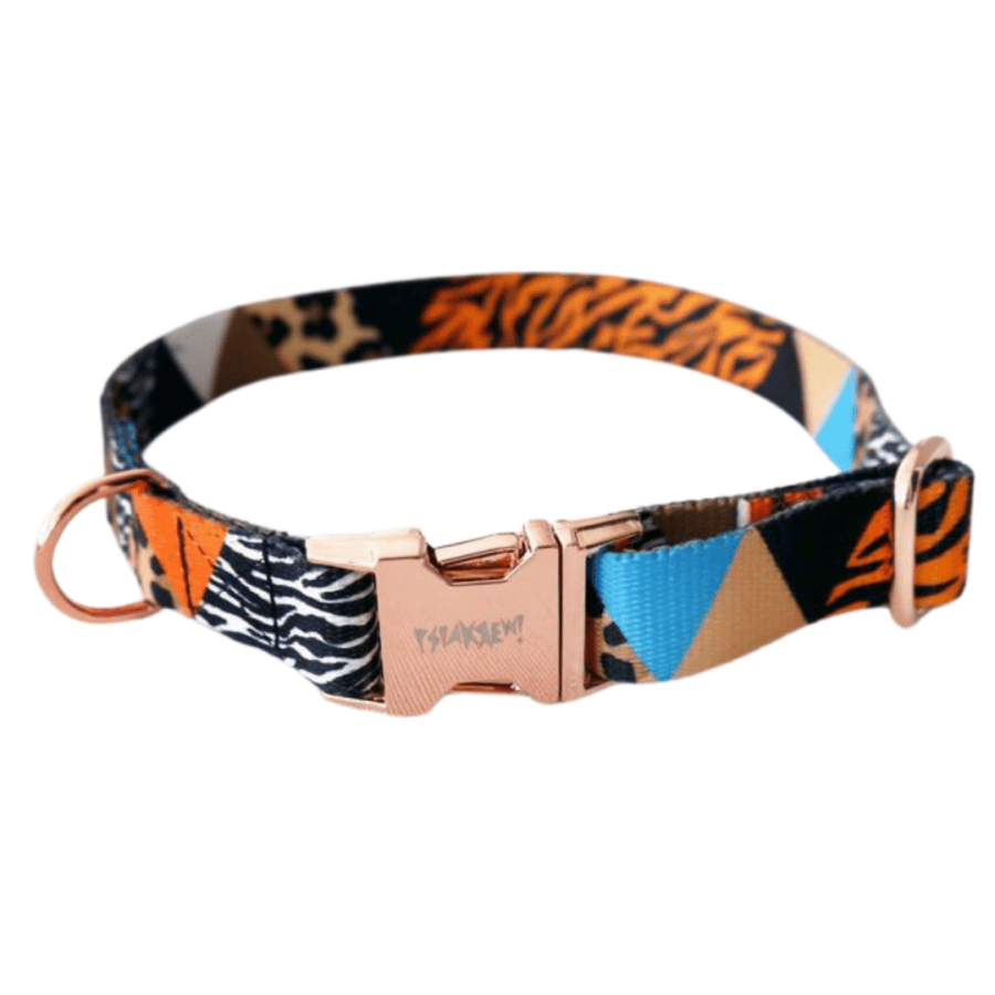 Kaelarihm "Wild animal" (kuldne)