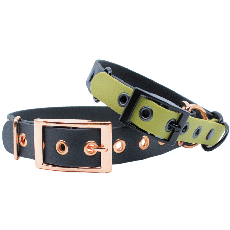 Must veekindel kaelarihm (sile)