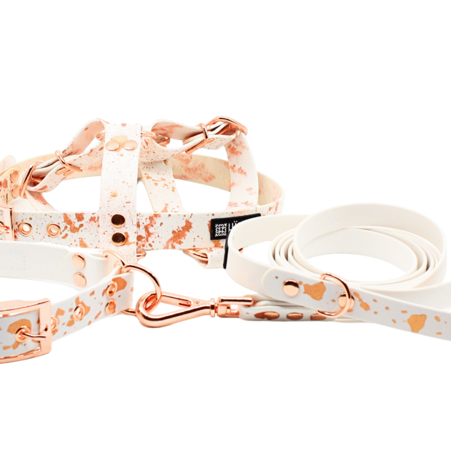 Valge veekindel täpiline maalitud (sile)