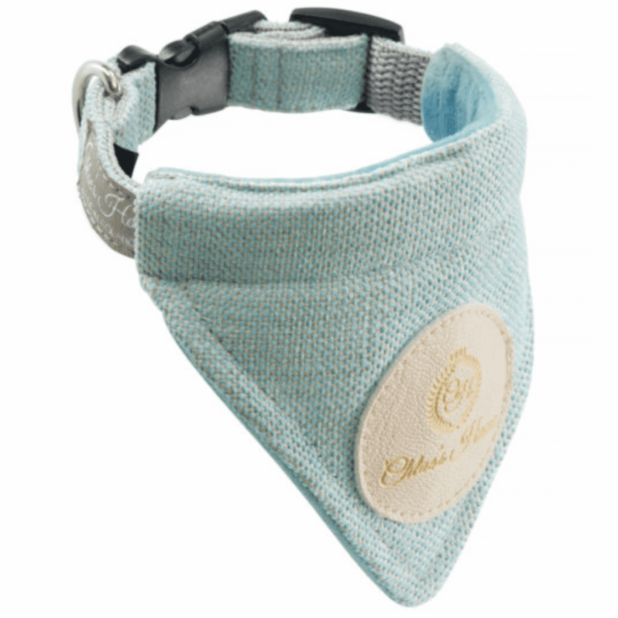 Kaelarätikuga sinine kaelarihm koerale