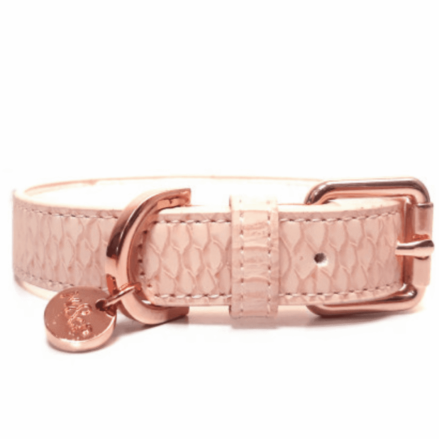 Heleroosa kaelarihm "Safiir"